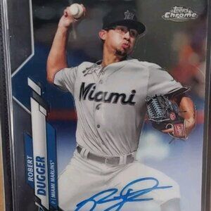 2020 Topps Chrome Rookie Autographs #RA-RD Robert Dugger